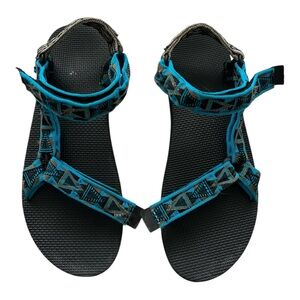 Teva Aztec Men Sandals Blue Size 12